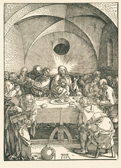 Den sista måltiden av Albrecht Dürer or Duerer