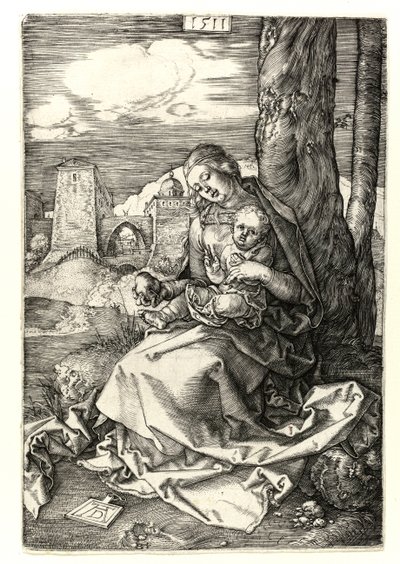 Madonnan med päronet av Albrecht Dürer