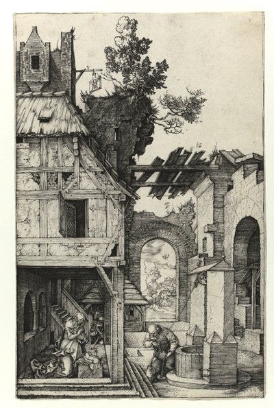 Födelsekyrkan, 1504 av Albrecht Dürer