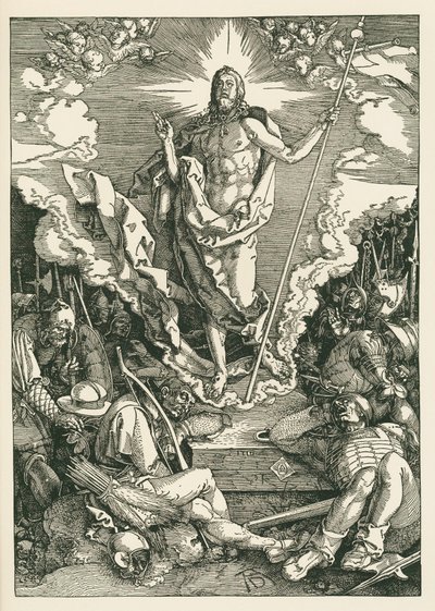 Kristi uppståndelse av Albrecht Dürer or Duerer