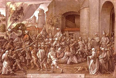 Vägen till Golgata av Albrecht Dürer