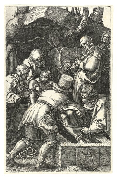 Kristi begravning av Albrecht Dürer