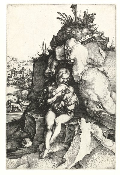 St John Chrysostoms botgöring, 1496 av Albrecht Dürer