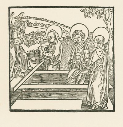 De tre Maria vid Kristi grav av Albrecht Dürer or Duerer