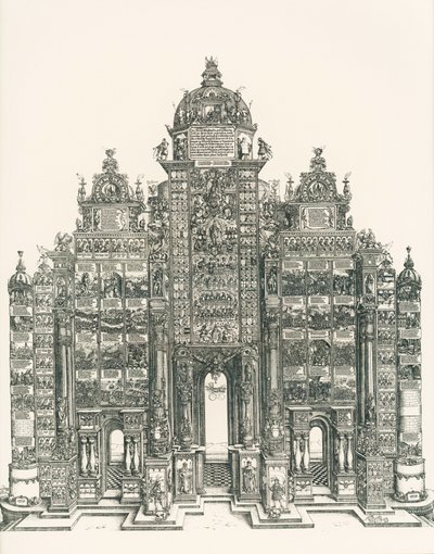 Triumfbåge för kejsar Maximilian I av Albrecht Dürer or Duerer
