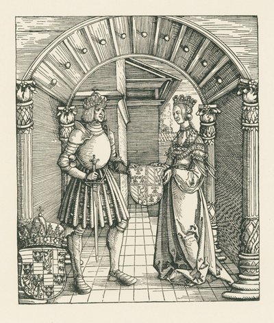 Triumfbåge för kejsar Maximilian I av Albrecht Dürer or Duerer