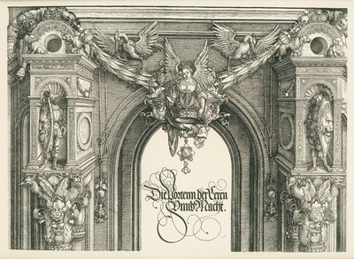 Triumfbåge för kejsar Maximilian I av Albrecht Dürer or Duerer