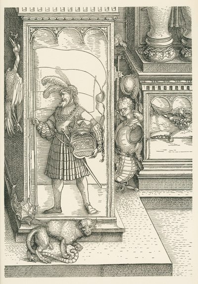 Triumfbåge för kejsar Maximilian I av Albrecht Dürer or Duerer