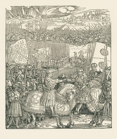 Triumfbåge för kejsar Maximilian I av Albrecht Dürer or Duerer