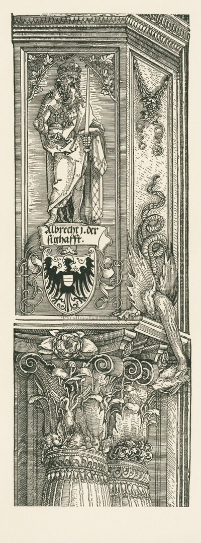 Triumfbåge för kejsar Maximilian I av Albrecht Dürer or Duerer