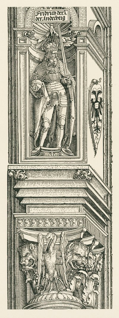 Triumfbåge för kejsar Maximilian I av Albrecht Dürer or Duerer