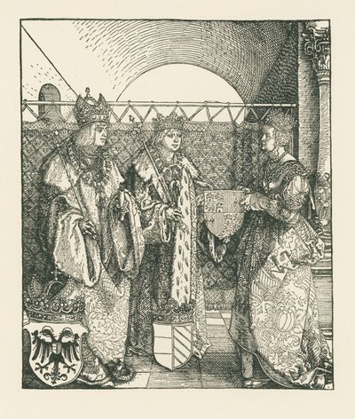 Triumfbåge för kejsar Maximilian I av Albrecht Dürer or Duerer