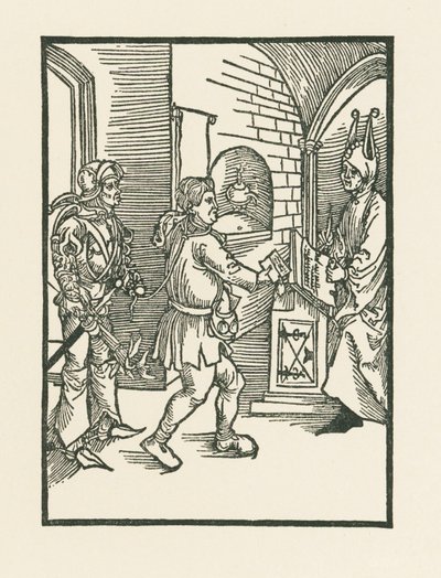 Från routern och skribenten av Albrecht Dürer or Duerer