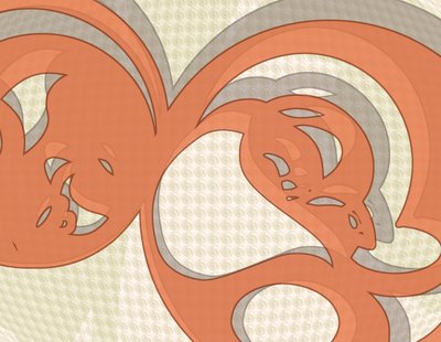 Flytande abstrakta kurvor av Alejandra Winkhaus