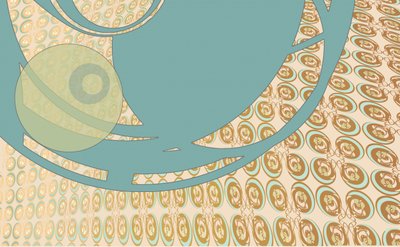 Flytande geometriska kurvor av Alejandra Winkhaus