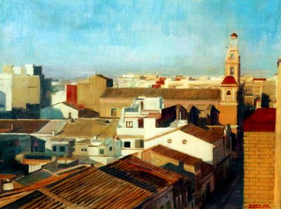 Valencias landskap - El Cabanyal av Alejandro Cabeza