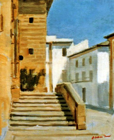 Jávea kyrktorget av Alejandro Cabeza