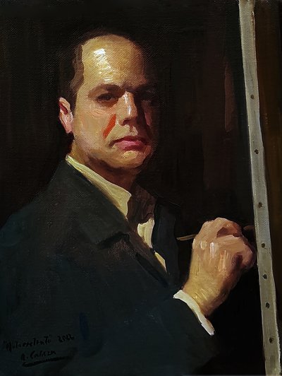 Valenciansk målare av Alejandro Cabeza