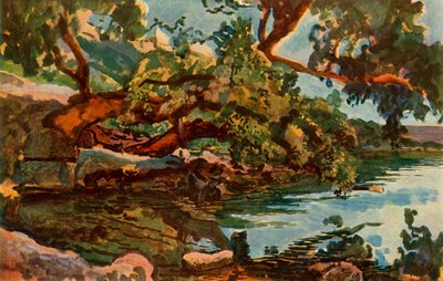 Lake Nemi, 1830-talet 1965. av Aleksandr Ivanov