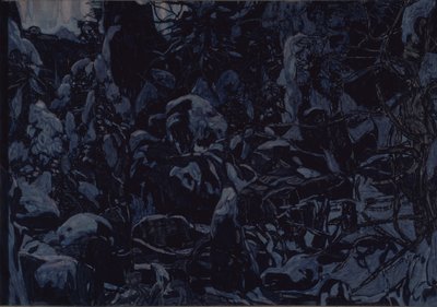 Scenografi för baletten Solveig till E. Griegs musik, 1922 av Aleksandr Jakovlevic Golovin
