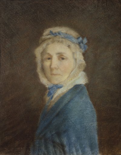 Porträtt av Maria Nikiforovna Stromilova, ca. 1815 av Aleksei Gavrilovich Venetsianov
