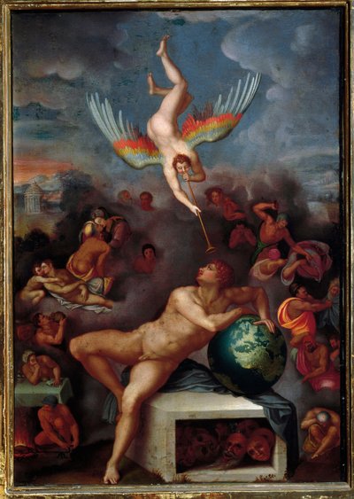 Allegory of Human Life (Målning, cirka 1590) av Alessandro Allori