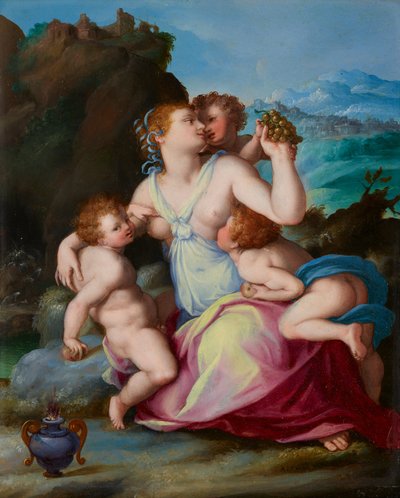 Välgörenhet av Alessandro Allori