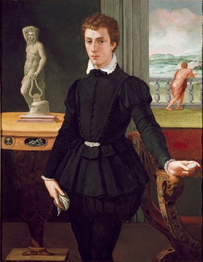 Porträtt av en ung man, efter 1560 av Alessandro Allori