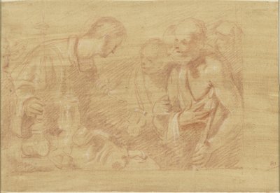 H. Laurentius en de Armen av Alessandro Casolani