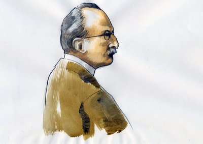 Max Planck, tysk fysiker (Porträtt av den tyske fysikern Max Planck (1868-1947)) av Alessandro Lonati