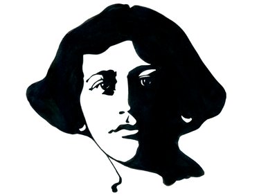 Porträtt av Simone Weil (1909-1943), fransk filosof av Alessandro Lonati