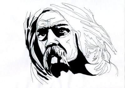 Porträtt av Vercingetorix (72-46 f.Kr.), Chief Arverne Federator of the Gallic Peoples av Alessandro Lonati
