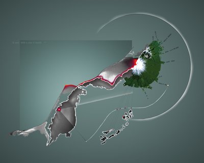 Ukraina attackerades av Ryssland, 2022 (illustration) av Alessandro Lonati