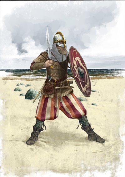 Viking krigare av Alessandro Lonati