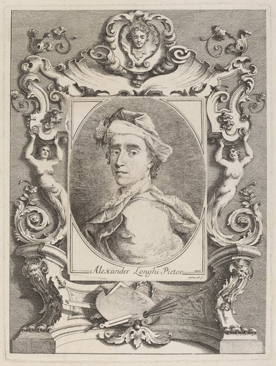 Självporträtt av Alessandro Longhi