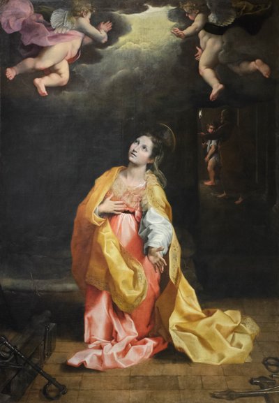 Sankta Agatha i fängelse av Alessandro Vitali