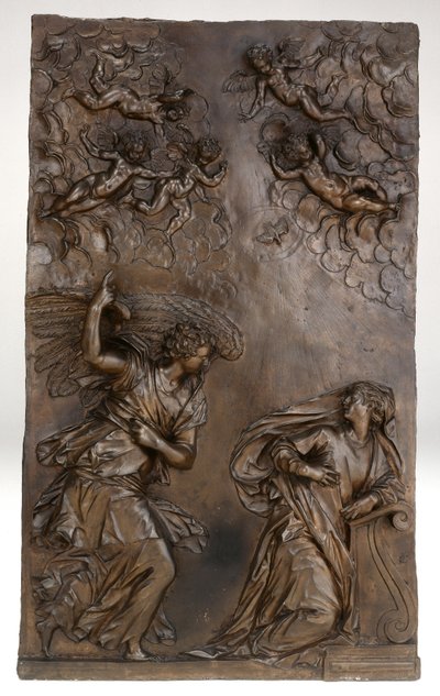 Bebådelsen, c.1583 av Alessandro Vittoria