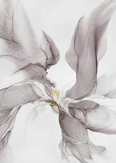 Eteriskt grått guldflöde av Alevtina Shelest