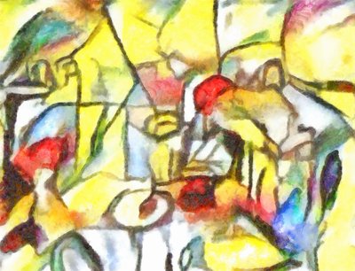 Liten stad, 2016, av Alex Caminker