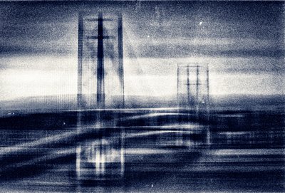 Ljudperspektiv (Bridge) 2019 (fotografi) av Alex Caminker