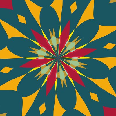 Star (version), 2019, (blandade media) av Alex Caminker