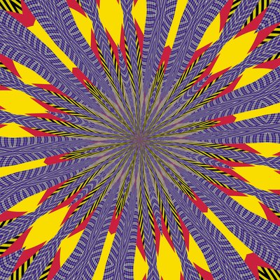 Sunflower, 2019, (blandade media) av Alex Caminker