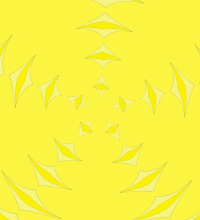arabesque #19,2019,(blandade media) av Alex Caminker