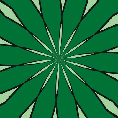 arabesque #28,2019,(blandade media) av Alex Caminker