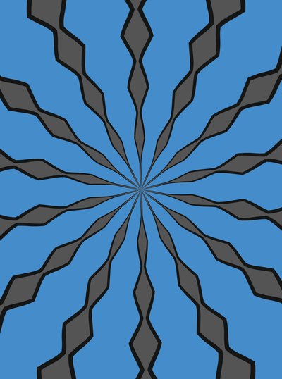 arabesque #29,2019,(blandade media) av Alex Caminker