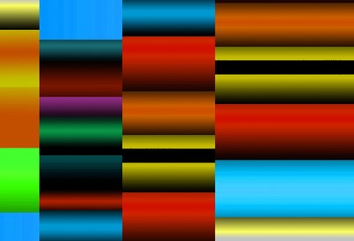 backgammon, 2017, (gradient) av Alex Caminker