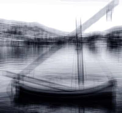 bay, 2019, (fotografi) av Alex Caminker