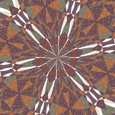 centrifugalsymmetri, 2019, (blandade media) av Alex Caminker
