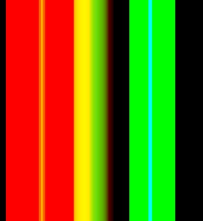 färgfält #5,2019,(gradient) av Alex Caminker