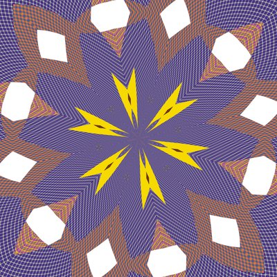konstellationer, 2019, (blandade media) av Alex Caminker
